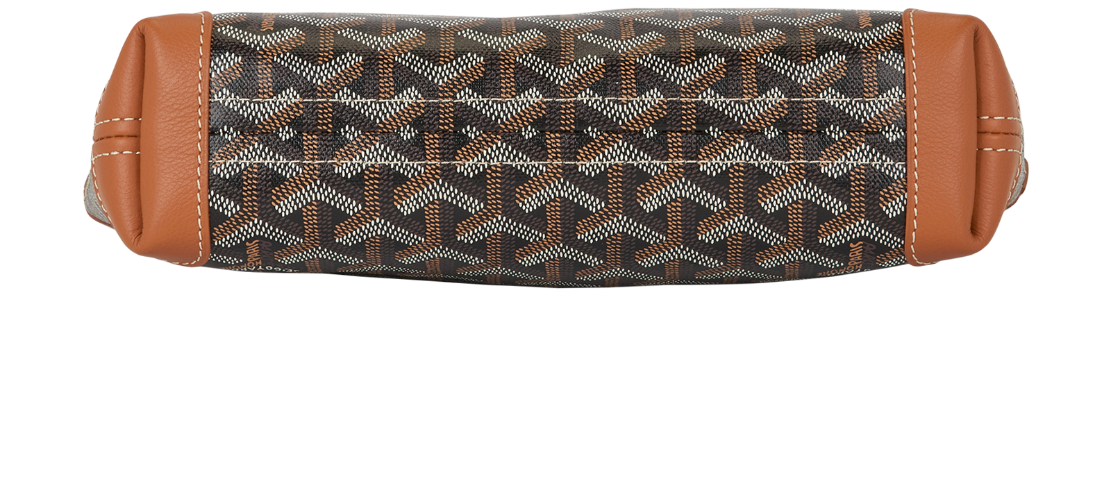 Conti Pouch, &pound;950, Accessories, Black/Brown, Canvas, Top view